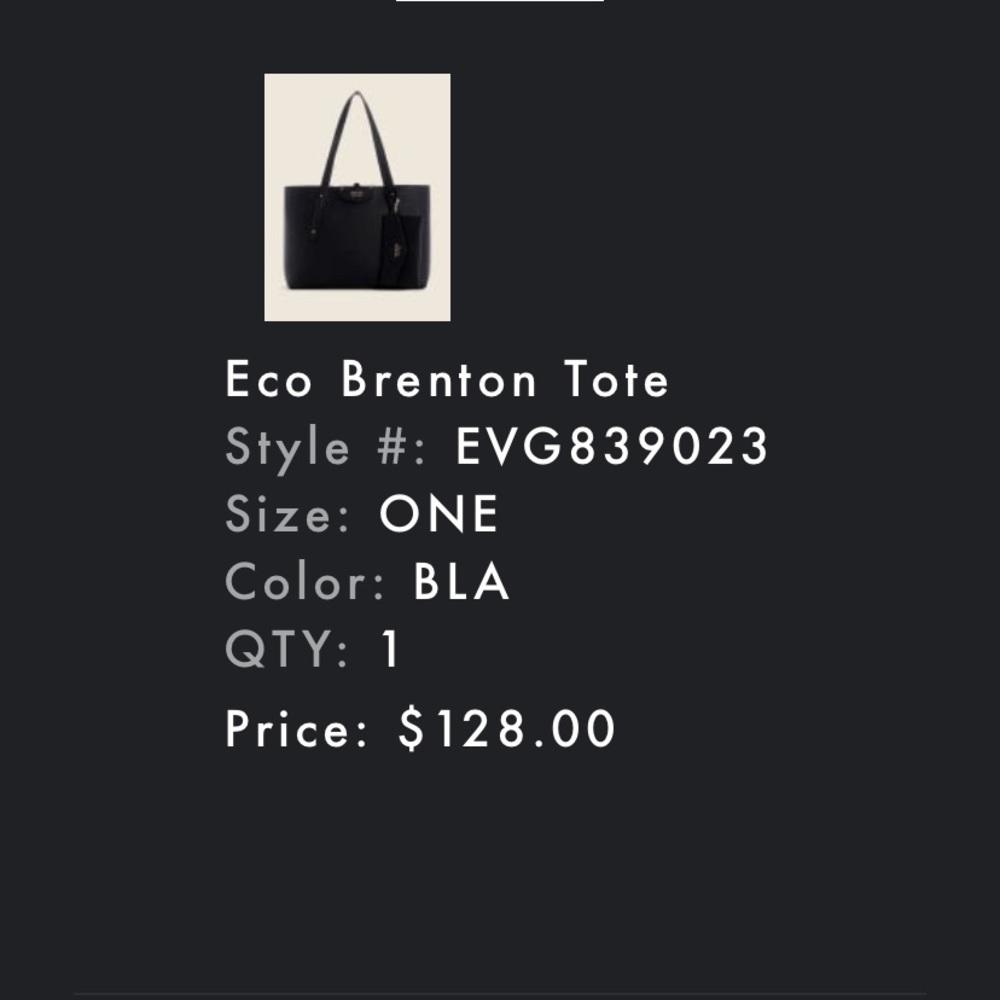 Guess tote 3 in 1.